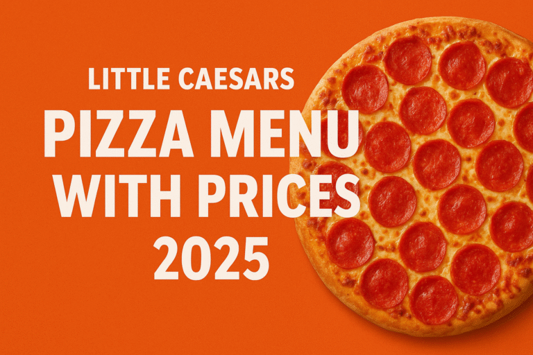 Little Caesars Pizza Menu With Prices